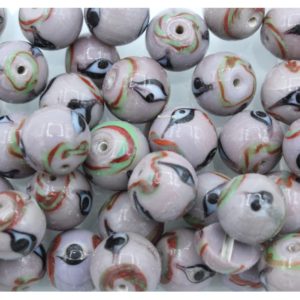 Eye Bead - 12mm - Purple