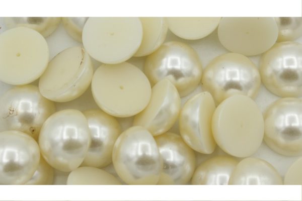 Round Flat Back Pearl - 18mm
