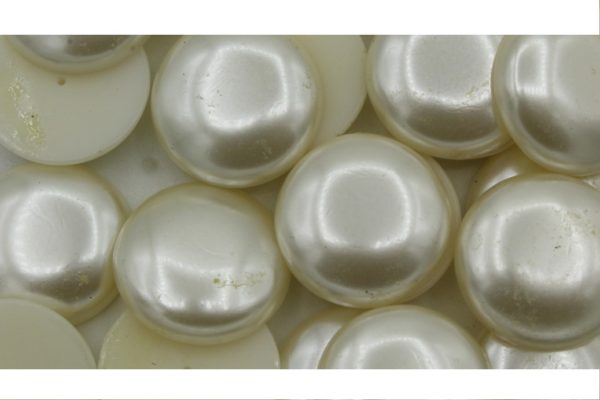 Round Flat Back Pearl - 20mm