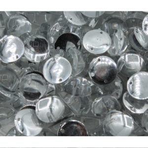Round Cabachon - 12mm - Clear