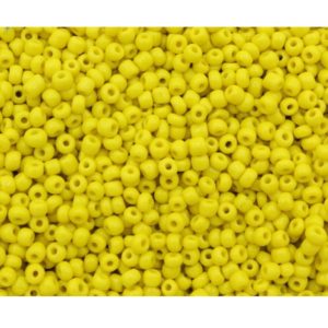 12/0 - Yellow Opaque - Price per gram