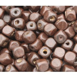 Cube - 8mm - Brown