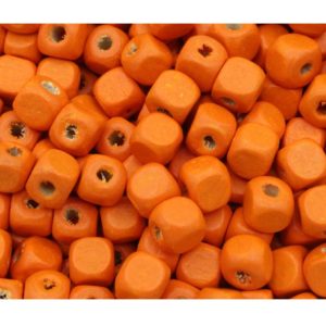 Cube - 8mm - Orange