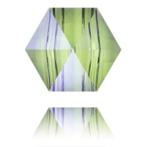 Hexagon Spike Bead - 5.5mm - 1 Hole - Paradise Shine