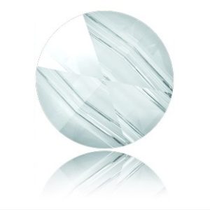 Round Spike Bead - 5.5mm - 1 Hole - Blush Rose