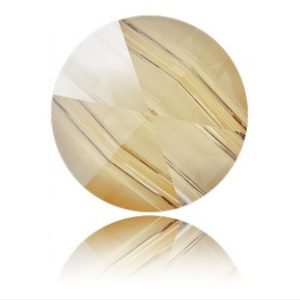 Round Spike Bead - 5.5mm - 1 Hole - Golden Shadow