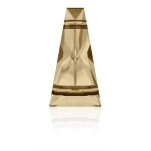 Keystone - 13 x 7mm - 2 Hole - Golden Shadow