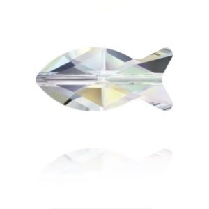 Fish Bead - 14mm - AB