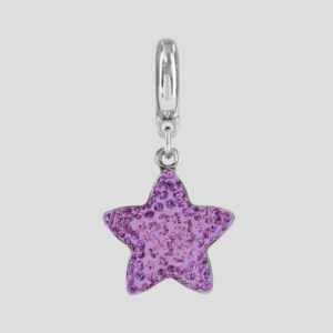 Pave Star - 14mm - Amethyst