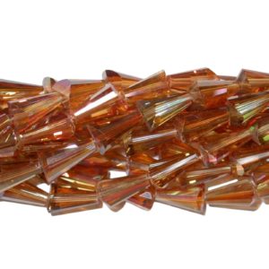 Artemis Bead - 18 x 10mm - Copper - 42cm Strand