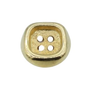 Square Button - 20mm - Gold