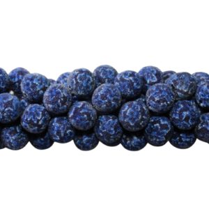 Caviar Bead - 12mm - Blue - 33cm Strand