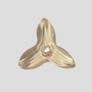 Orchid Bead - 20mm - Golden Shadow