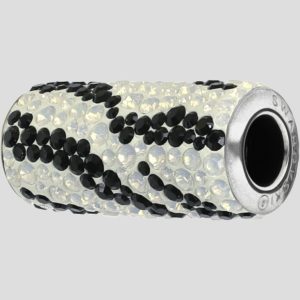 BeCharmed Tube - 22mm - Jet / White Opal