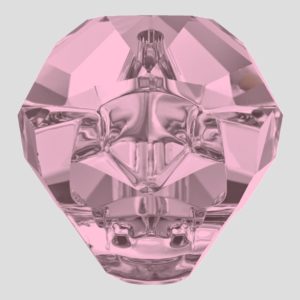 Panther Bead - 14mm - Antique Pink