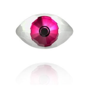 Eye - PB - 18 x 10.5mm - Pink