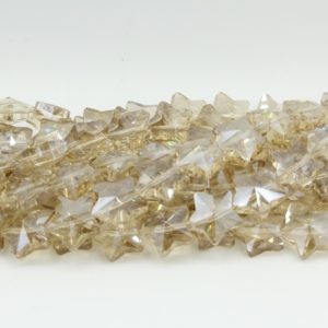 Star - 14mm - 28cm Strand - Golden Shadow