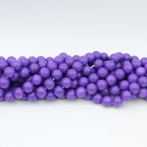 8mm Filler Bead - Tanzanite - 40cm Strand