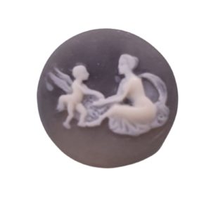 Cameo - 18mm - Round - Brown