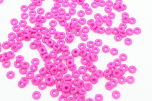 Rubber Ring – 6mm – Pink – Bead, Trimming & Craft Co