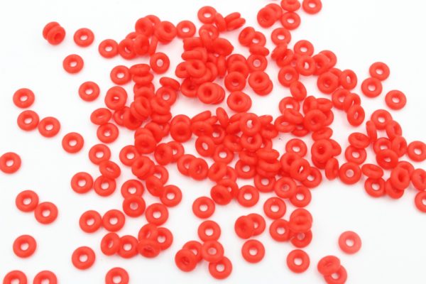Rubber Ring - 6mm - Red