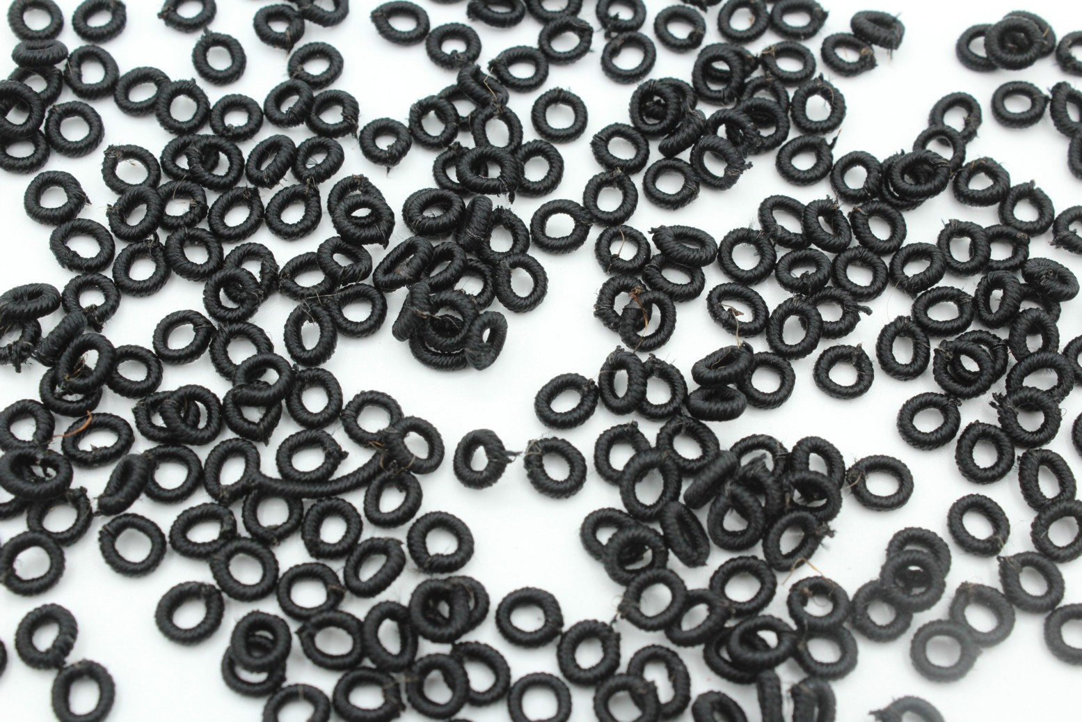 Elastic Ring 6mm Black Bead, Trimming & Craft Co