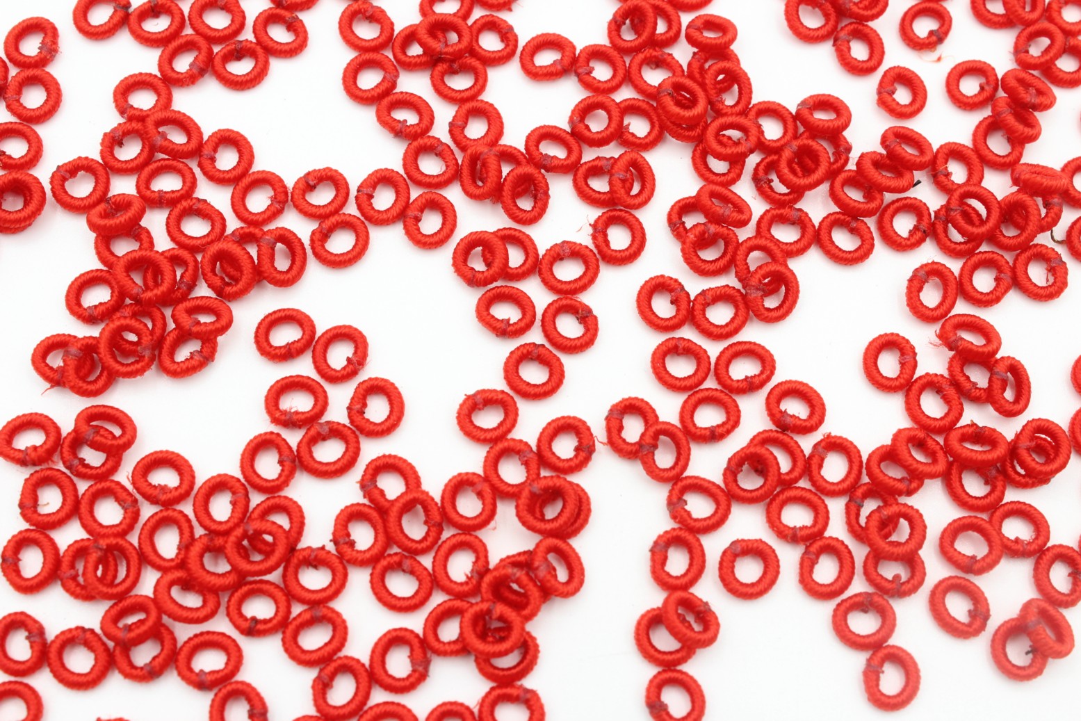 Elastic Ring 6mm Red Bead, Trimming & Craft Co