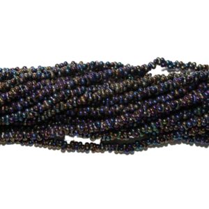 Modular Bead - 4 x 2.5mm - 45cm Strand - Purple Irris