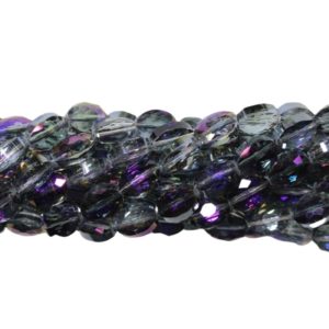 Faceted Oval - 12mm - Heliotrope - 36cm Strand