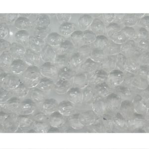 10 x 8mm - Faceted Pear Drop - Clear