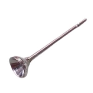 Cup Post - 3.5mm - Silver