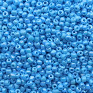 8/0 - Blue Light Opaque Pearl AB - Price per gram