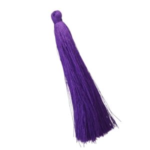 Tassel - Cotton - 9cm - Purple