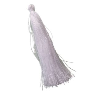 Tassel - Cotton - 9cm - White