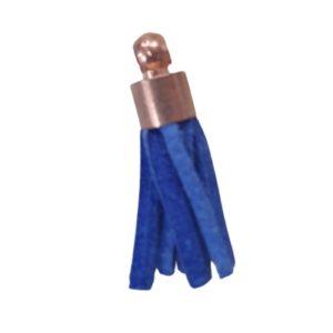 Tassel - Faux Suede - 18mm - Dark Blue