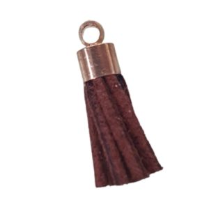 Tassel - Faux Suede - 18mm - Brown