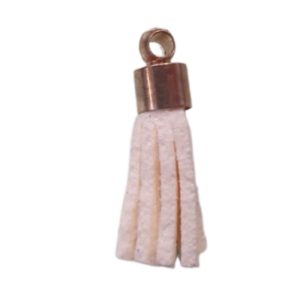 Tassel - Faux Suede - 18mm - Cream