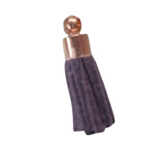 Tassel - Faux Suede - 18mm - Dark Grey