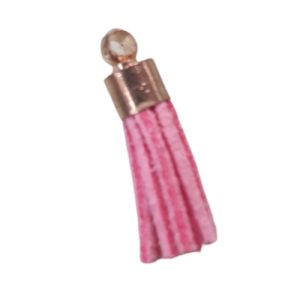 Tassel - Faux Suede - 18mm - Pink
