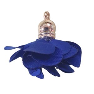 Tassel - Flower - 3cm - Blue