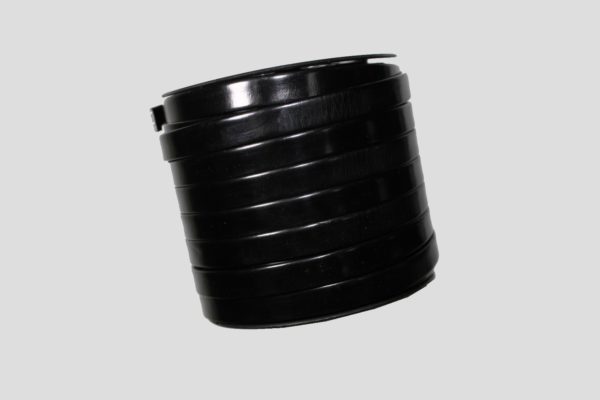 Plastic Ribbon - 10mm - Flat - Black - Price per mtr