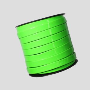Plastic Ribbon - 10mm - Flat - Green - Price per mtr
