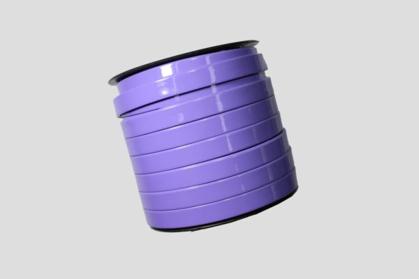 Plastic Ribbon - 10mm - Flat - Purple - Price per mtr