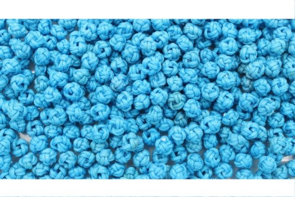 Crochet Beads - 6mm - Light Blue