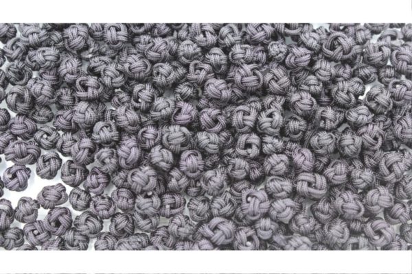 Crochet Beads - 6mm - Black