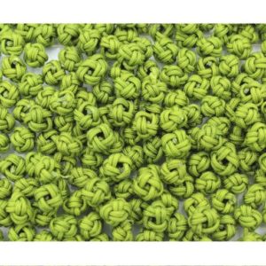Crochet Beads - 6mm - Green
