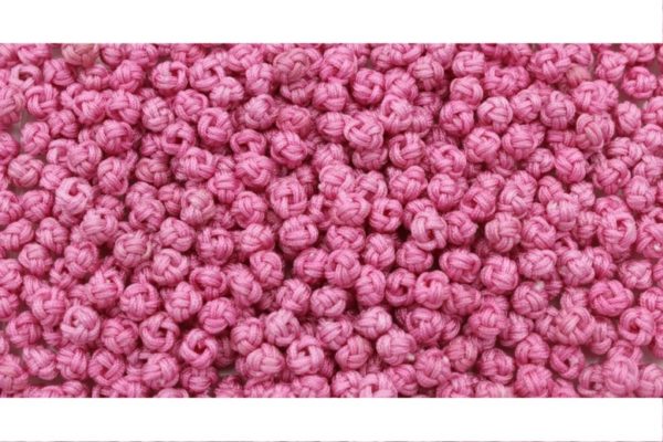 Crochet Beads - 6mm - Pink