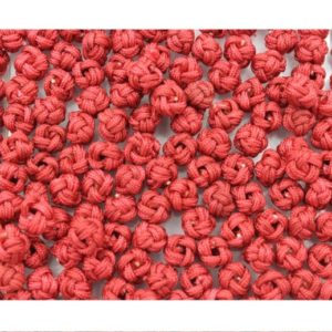 Crochet Beads - 6mm - Red