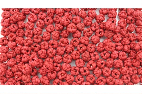 Crochet Beads - 6mm - Red