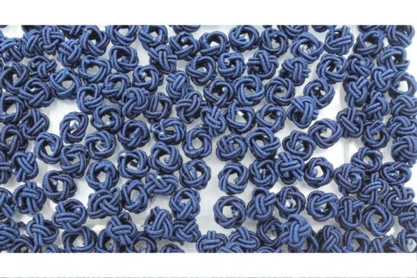 Crochet Beads - 8mm - Dark Blue
